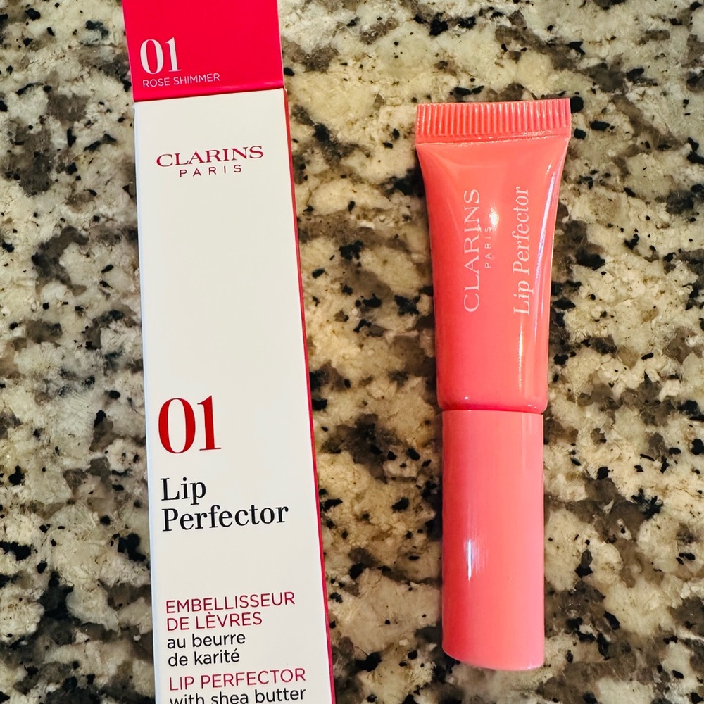 🩷🆕🩷Clarins Paris Lip Perfector “01 Rose Shinmer”